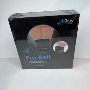 HiDow Pro Belt TENS EMS Lower Back Stimulation Electrode Wrap New Sealed